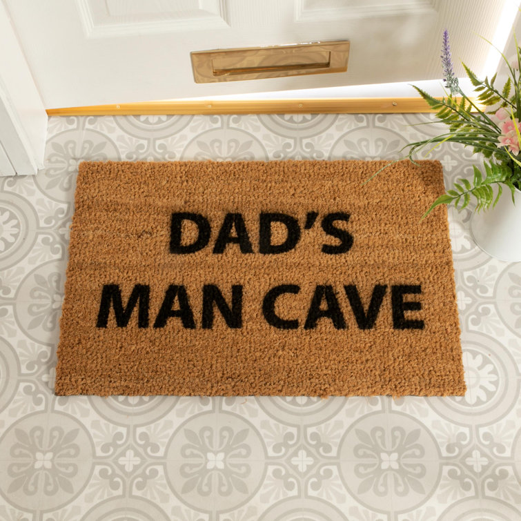 Maturi Avaya Dad's Man Cave Doormat Wayfair.co.uk